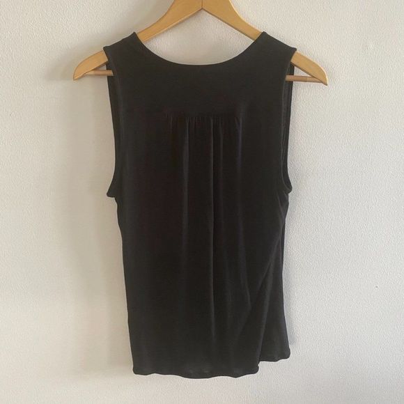 Banana Republic Drape Front Tank Top, S (y31) - Picture 4 of 13